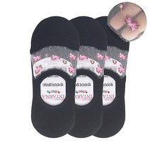 데몰 여자 발등매쉬 안벗겨지는 덧신 페이크삭스 검핑 3