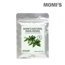 모미스 네츄럴 인디아 헤나 염색제 100g, 네츄럴다크브라운