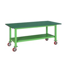 철제 1800x900 에스엔에스 실습대 고하중 이동형 캐스터