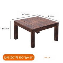 조립식 원두막 만들기 나무 사각 정자 방부목 평상 캠핑 데크 DIY, 길이 100X너비 100X높이 54