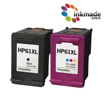 HP HP61 HP61XL 잉크 CH561WA CH562WA 프리미엄 재생잉크, 1개, (HP프리미엄재생) HP61 검정-[표준용량]