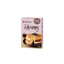 큐원 홈메이드 스폰지 스펀지 케익 믹스 500g 케이크 만들기 분말 가루 파우더, 5개