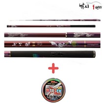 천류 천년혼 골드 민물물대 17-60 카본목줄포함, 60, 2.0호