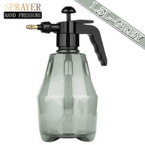 전동식 농약분무기 농장 정원 소독기 살충기 장비 도구 1.5l 물 분무기 손 압력 소독, 1.5리터 그레이