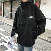[KT알파쇼핑]남성 바람막이 아노락 오버핏 티셔츠 데일리 캐주얼