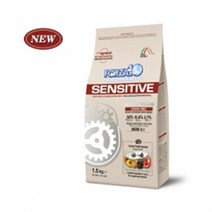 [도그러브]-[포르자] 센서티브 조인트플러스1.5kg (관절) 강아지슬개구관리 전연령사료, 1포, 1.5kg, 튼튼한 관절관리
