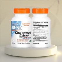 닥터스 베스트 신술린 시나몬 추출물 120정 250mg 닥터스베스땡 신술린, 신술린 시나몬 추출물 250mg 120정