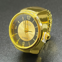 반지시계 Ring Watch BOZHI Black 손가락 링시계 +선물포장