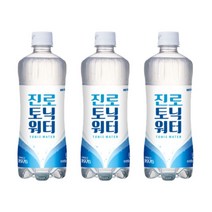 진로 토닉워터 대용량 600ml x 20개, 상세페이지 참조