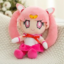 일본 애니메이션 선원 문 봉제 인형 츠키노 우사기 카이오 미치 방 장식 카와이이 선물 여자 친구, [02] 40cm, [02] Chibiusas