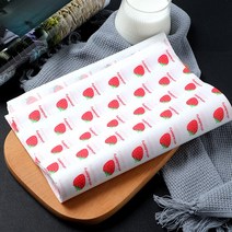 일회용포장랩 3 메이지 포장용지 가능 잘르기 주먹밥 삼문 치료 햄버그 포장지 방지 오일 아침식사 롤케이크 2405786031, 38*28cm, 라지 3 메이지 포장용지 (딸기 )1