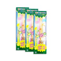 더이안 칼라공작수수깡 창의력 만들기재료 미술재료, 3봉세트