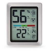 노바리빙 프리미엄 온습도계 블랙 ML0758, 2개