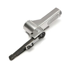 38quot 에어 벨트 샌더 기계 공기 압축기 샌딩 공압 도구 세트 용 샌딩 벨트가있는 미니 에어 앵글 그라인딩 머신, 사진으로