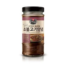 CJ 백설 소불고기양념 290g 2근용, 1개