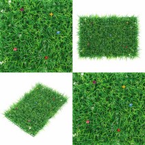 숲인테리어 작은꽃 벽장식 인조잔디 60X40CM 플랜트월 인테리어소품 인테리어 벽장식 카페포토존