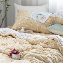 꽃무늬이불 모달 100 국산 봄가을이불 Q