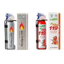 내차에 불이 난다면 차량용 소화기 거치대 포함, 실버