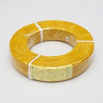 천지몰 대창전선 UL 1015 18번 600V 105도 황색 0.75SQ 1롤, 1개
