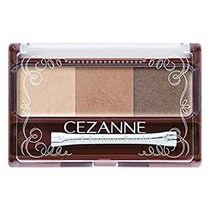 일본직발송 6. 세잔느 노즈 아이브로우 파우더 02 내추럴 3g 노즈 섀도우 포함 눈썹 파우더 02 내추럴 B0, One Size