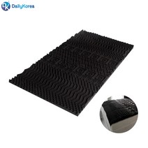 매트리스 퀸 침대토퍼형 7cm 커버포함 3D 푹신숙면 D