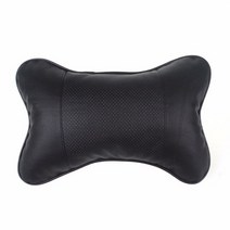 차량용목쿠션 자동차목쿠션 자동차목베개 범용 자동차 목 베개 PVC 가죽 통기성 메쉬 쉐보레 가오리 아베오 5 트랙스 소닉 에피카 코발트 셀타 루미나 HHR, [01] Black