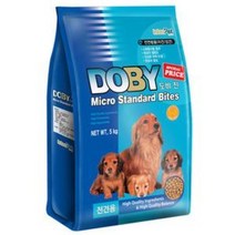 도비 진 강아지 사료 소형견 비만예방 체형유지 5kg