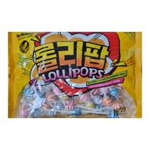 노브랜드 롤리팝 550g 입이 심심할때 막대사탕, 1팩