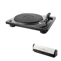 데논 DP-450USB 턴테이블 + 카본 브러쉬, 화이트