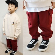 소년마켓 (기모) 마켓조거팬츠(3칼라)9호~21호