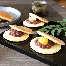 일본 도라야키 단팥빵 오사카 히라카타 명과 「아카츠키」오구라·밤·버터 3종류 모둠 30개입【※손가방 없음】