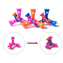 선물용 샤프트 홀더 삼발이 골프티꽂이 티업 롱롱티, 오렌지