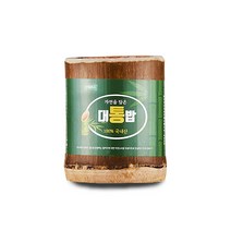 [산채푸드] 100% 국내산 대나무통을 사용하는 수제 대나무통밥, 210g, 6개