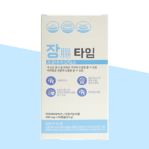 장타임 프로바이오틱스 유산균 400mg 60캡슐