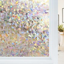 단열필름 창문 유리창mul-size rainbow window film 3d glass, a, 45x200cm