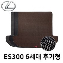 ES300 6세대 트렁크 매트 매쉬 차량용 바닥 발판, 블랙