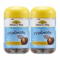 네이처스웨이 키즈 유산균 초코볼, 50정, 2개
