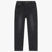 낮12시전 주문시 당일발송! [대전NC유성점] 봄 신상오픈& 겨울 클리어런스 세일/ 데일리룩 설빔룩 ~ [블랙 세미 구제 슬림 데님] IKTJ23SR3