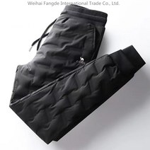 십전십미 고무전체패딩 겨울 남성 패딩바지 기모 방한 작업복 빅사이즈 기모안감 단체복 따뜻한 가벼운 팬츠