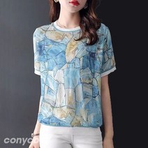 코니코지 지니아 라운드블라우스