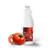 웰파인 더진한 토마토 스무디 1.8kg 베이스 농축액