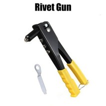 헤비 듀티 리베터 세트 팝 리벳 건 구색 키트 핸드 툴 너트 도구 드롭 배송, 01 Handle Riveter