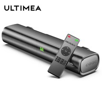 사운드바벽걸이 크리에이티브스피커 5.1채널 ultimea 50w tv 사운드 바 유선 블루투스 홈 bulid-in dsp 3d 스테레오 서라운드 미니 사운드 바 pc 게임 tv
