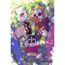 버터콕 짱구 캐릭터 나무 우드 직소 퍼즐 300피스 500피스 1000피스 짱구는 못말려, E 500피스, 상품명 확인개