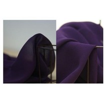 릴리패브릭 쉬폰)계절이 없어요-백아이보리1241 원단 천 C11, 바이올렛