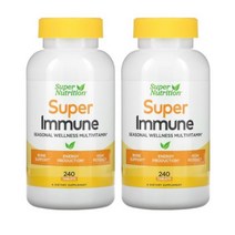 슈퍼이뮨 슈퍼 뉴트리션 멀티 비타민 240정 2병