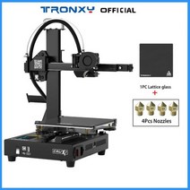3d프린터 FDM SLS 2022 tronxy 3d 프린터 crux 1 fdm 프린터 스마트 필라멘트 센서 자체 조립 자동 메인 보드 diy 3d 프린터 키트, crux 1 노즐 유리