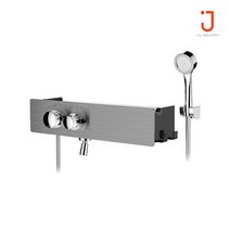 [JCL] 선반형 샤워기 J1-1000 럭셔리 MB 블랙, 1개