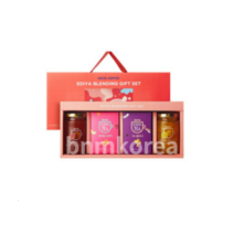 이디야 블랜딩 차 선물 세트, 네이블 오렌지 5p + 피나콜라다 5p + 유자청 + 자몽청, 7세트