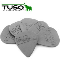 Graphtech - TUSQ Standard Pick 1.00mm Deep / 피크 6개 세트 (PQP-0100-G6), *